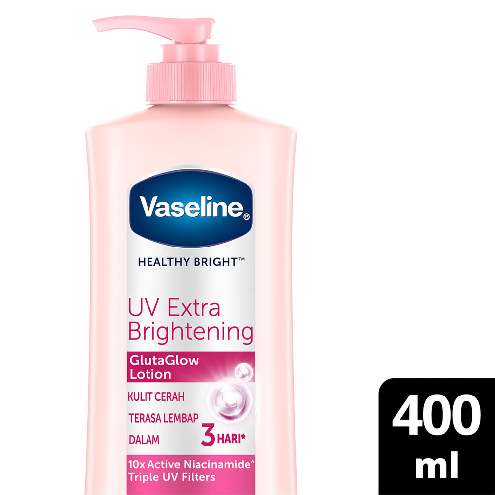 VASELINE BODY LOTION HEALTHY BRIGHT UV EXTRA BRIGHT 400mL