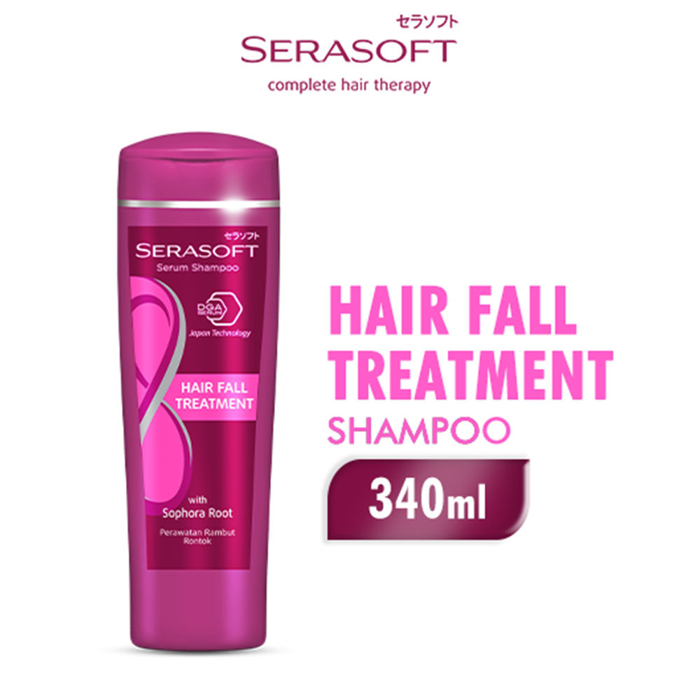 SERASOFT SHAMPOO HAIR FALL TREAT 340mL