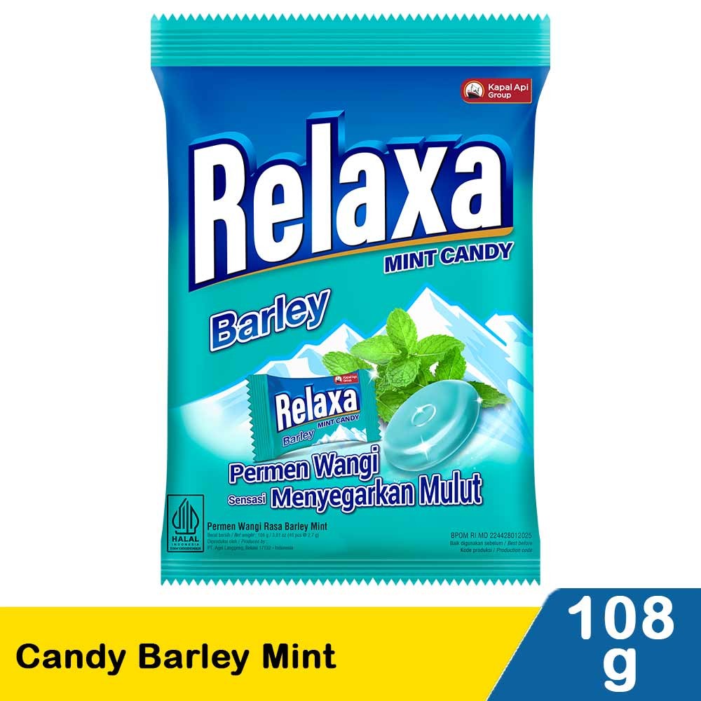 RELAXA CANDY BARLEY MINT 125/108g