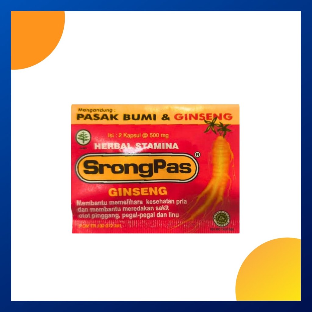 Srongpas Strip Isi 2 Kapsul