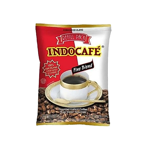 INDOCAFE COFFEE FINE BLEND REFILL 100 GR