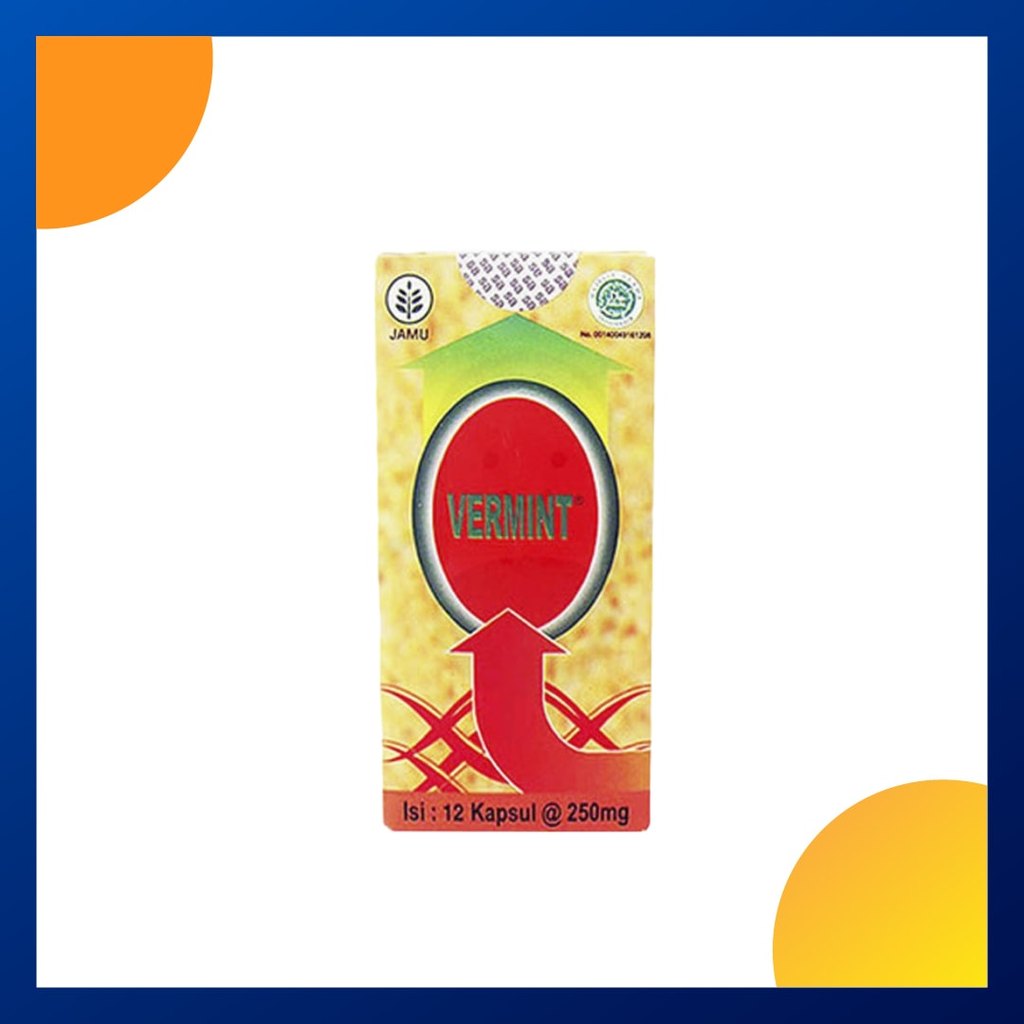 Vermint Kapsul Cacing Box 12 Kapsul
