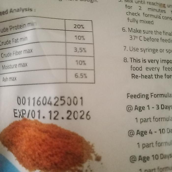 PAKAN LOLOH ROBUST 250GR