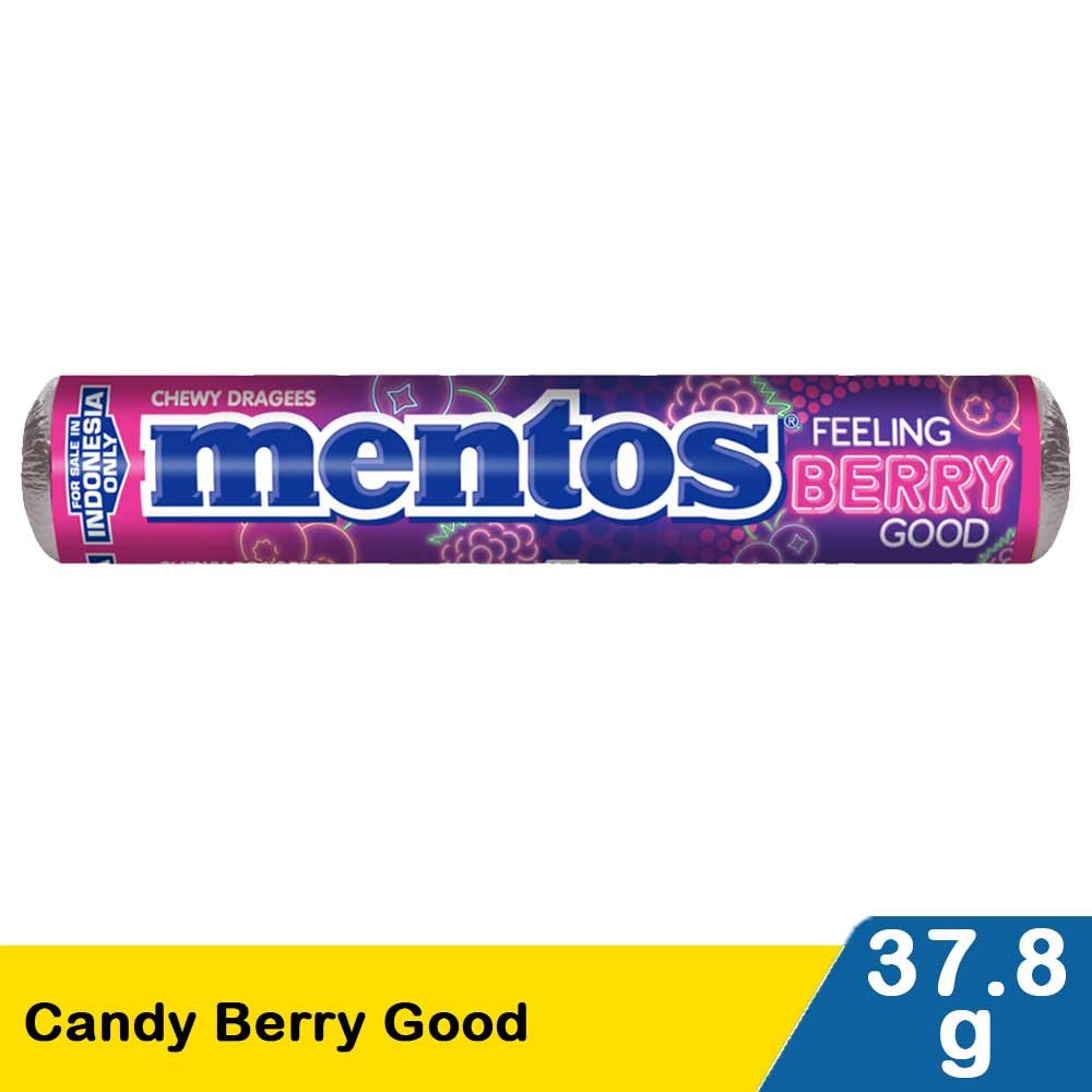 MENTOS CANDY BERRY GOOD 37.8g
