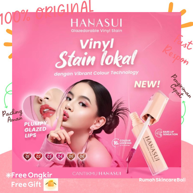 Hanasui Glazedorable Vinyl Stain