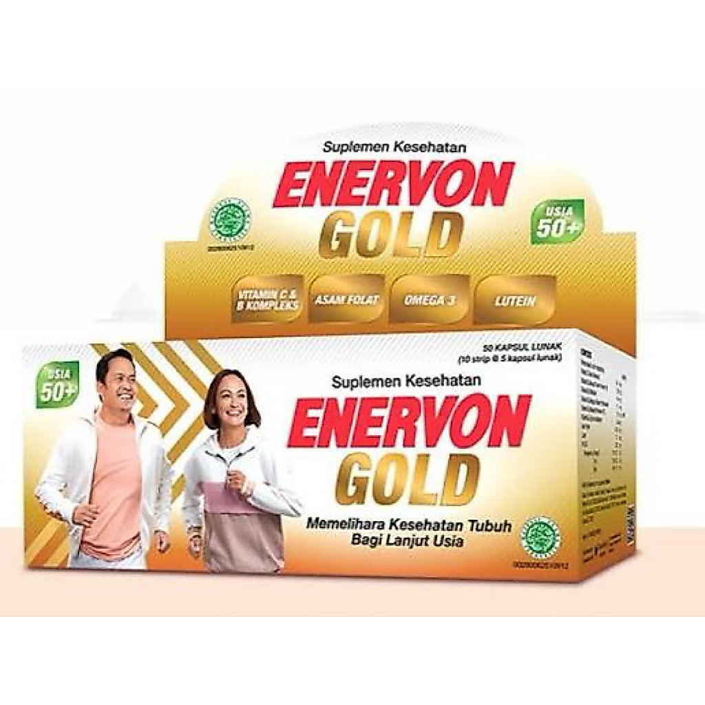 ENERVON GOLD 1box 50 kapsul
