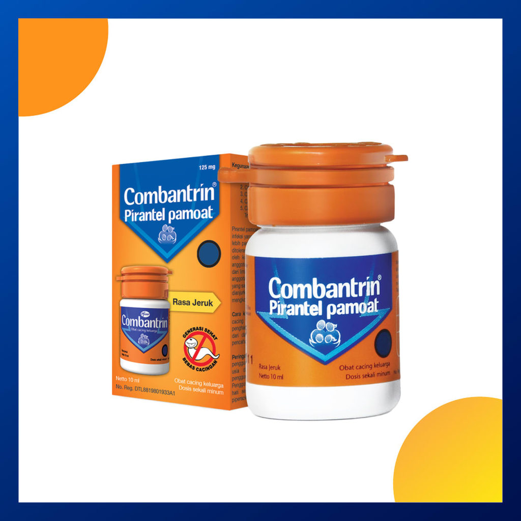 COMBANTRIN SIRUP 1 BOTOL @ 10 ML