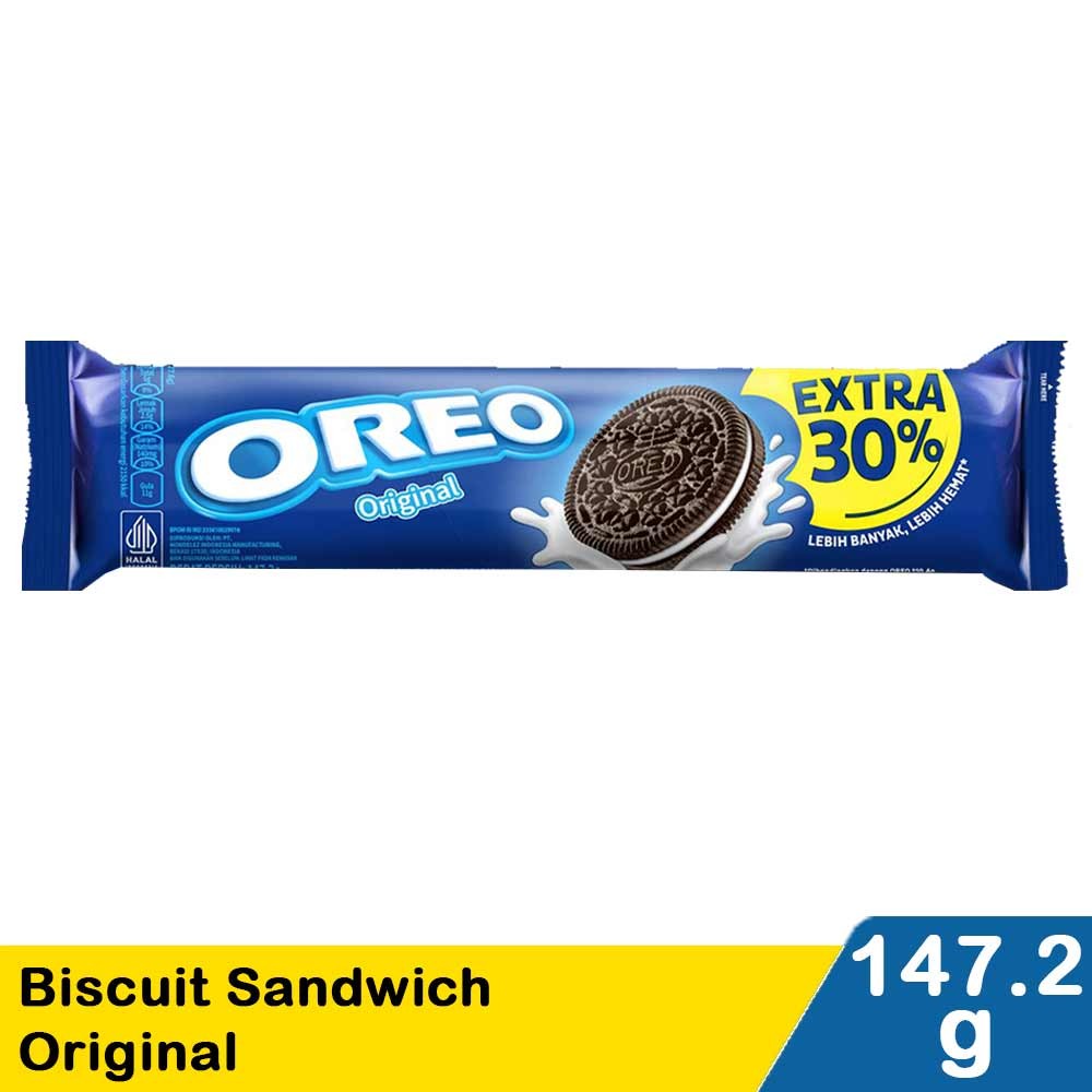 OREO BISCUIT SANDWICH ORIGINAL 147.2g