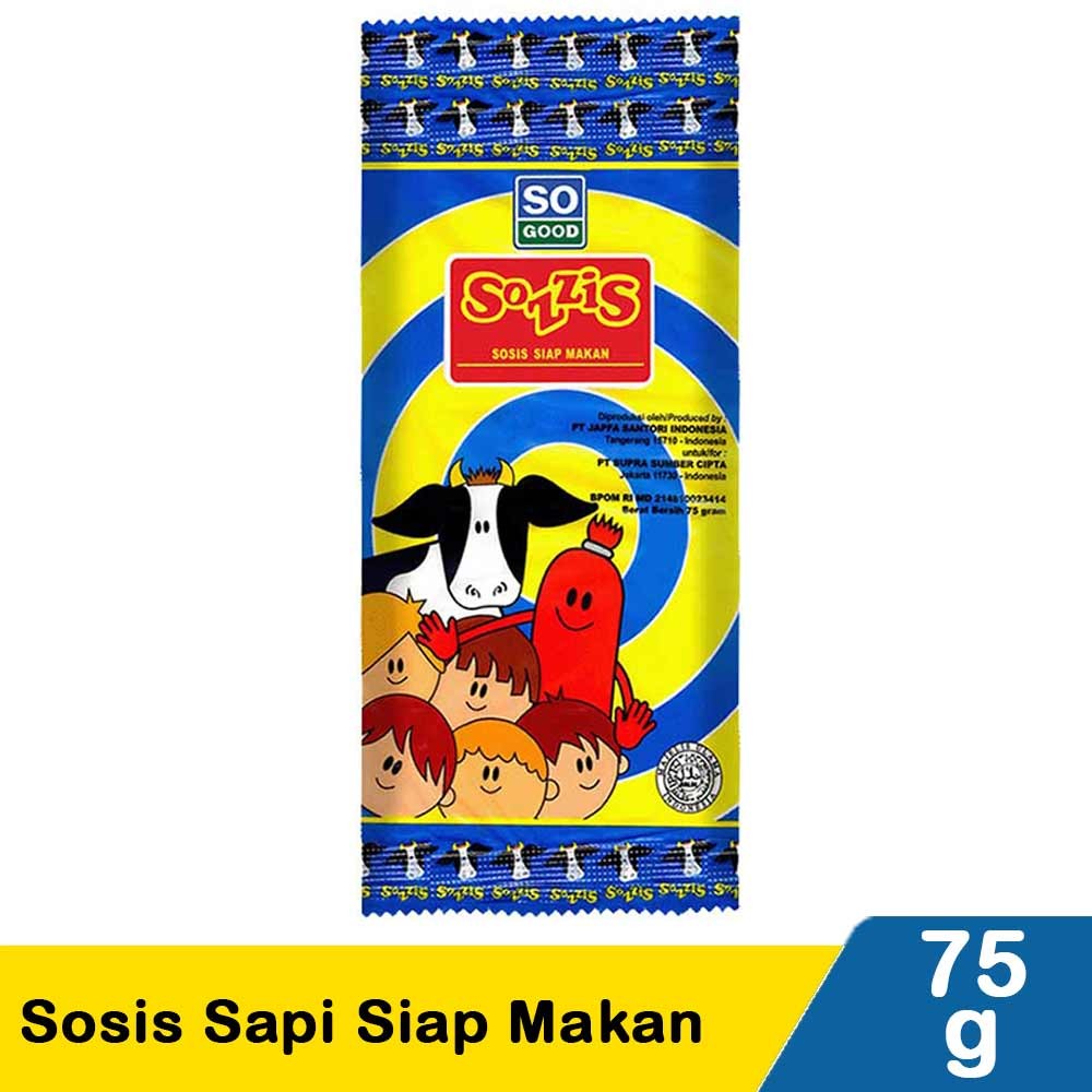 SOZZIS SOSIS SAPI 3'S  75g