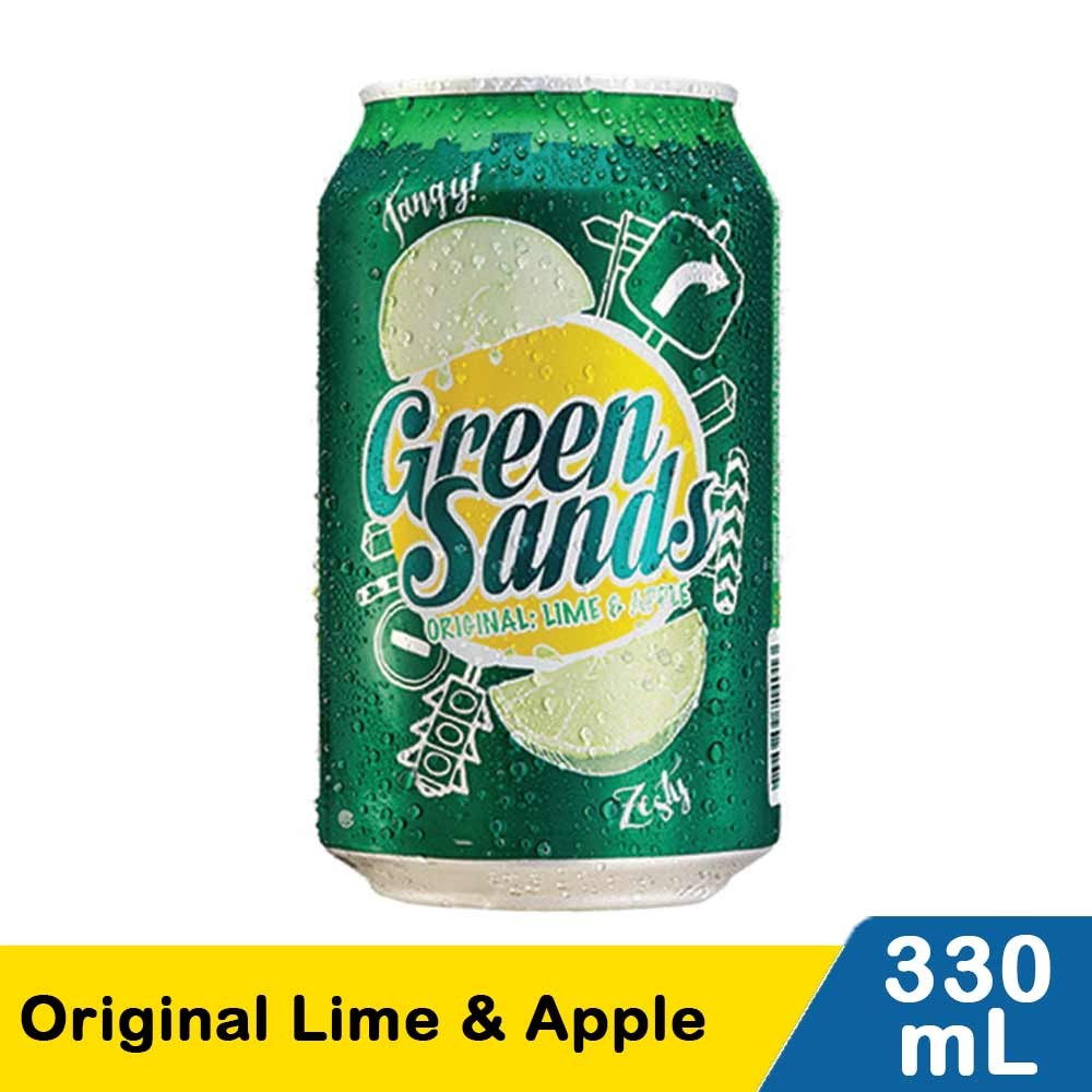 GREEN SANDS ORIGINAL LIME & APPLE 330mL