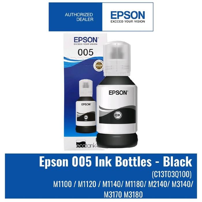 TINTA PRINTER EPSON 005 BLACK ORIGINAL