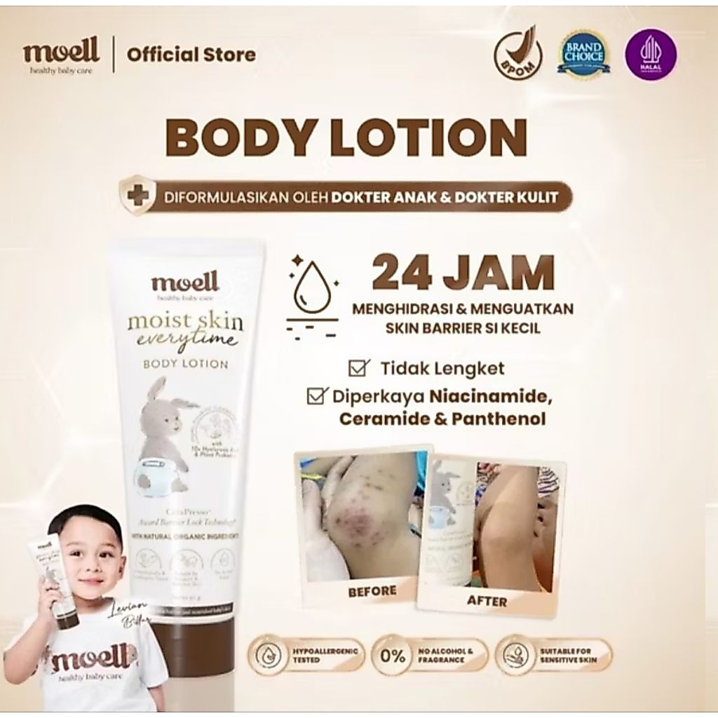 MOELL BODY LOTION 185GR