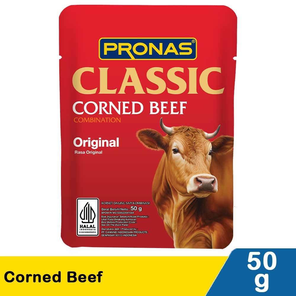 PRONAS CORNED BEEF CLASSIC 50g