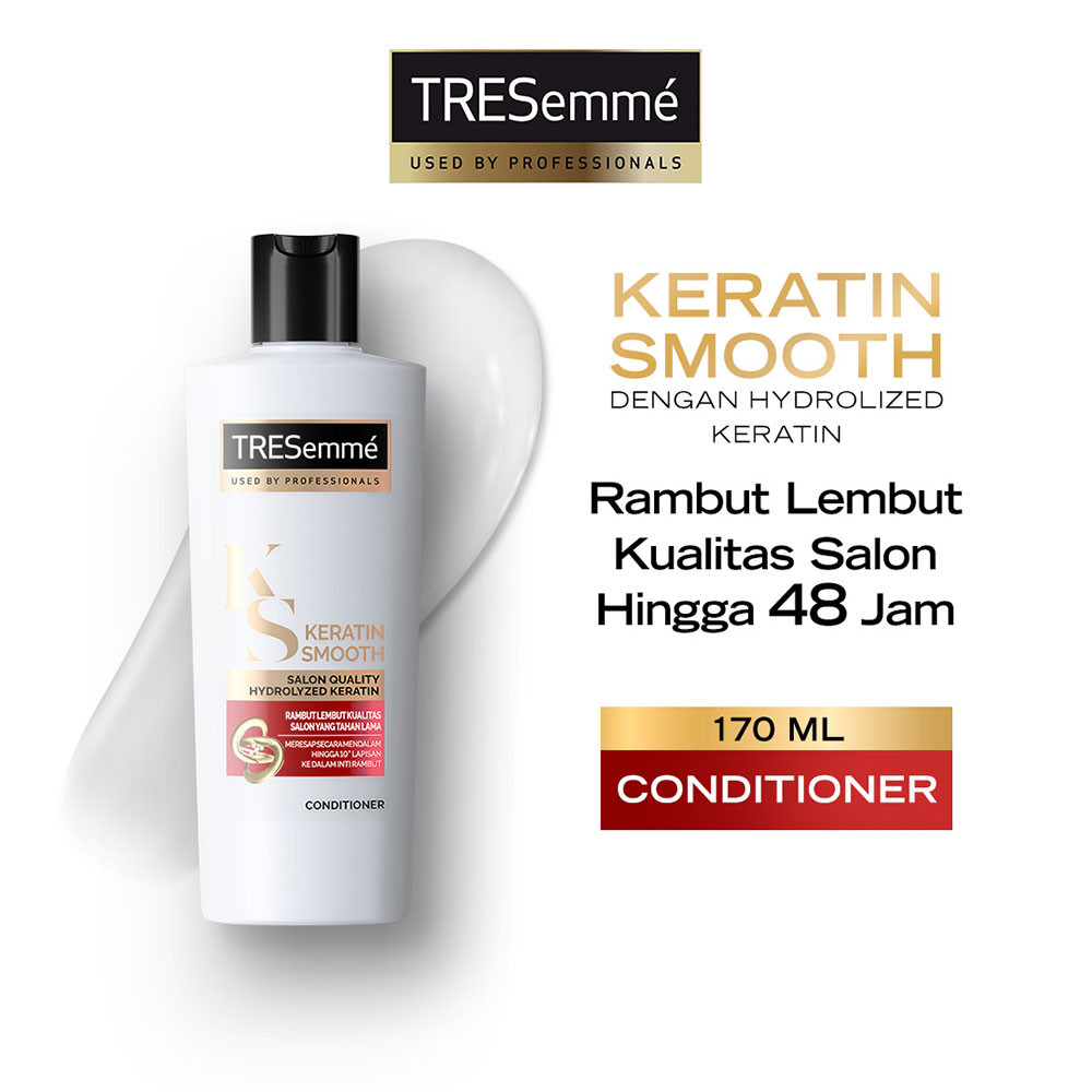 TRESEMME KONDISIONER KERATIN SMOOTH NEW  170mL