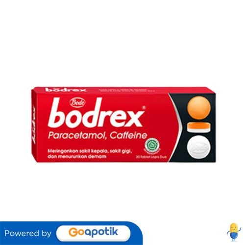 Bodrex 600 Mg/50 Mg Box 20 Tablet
