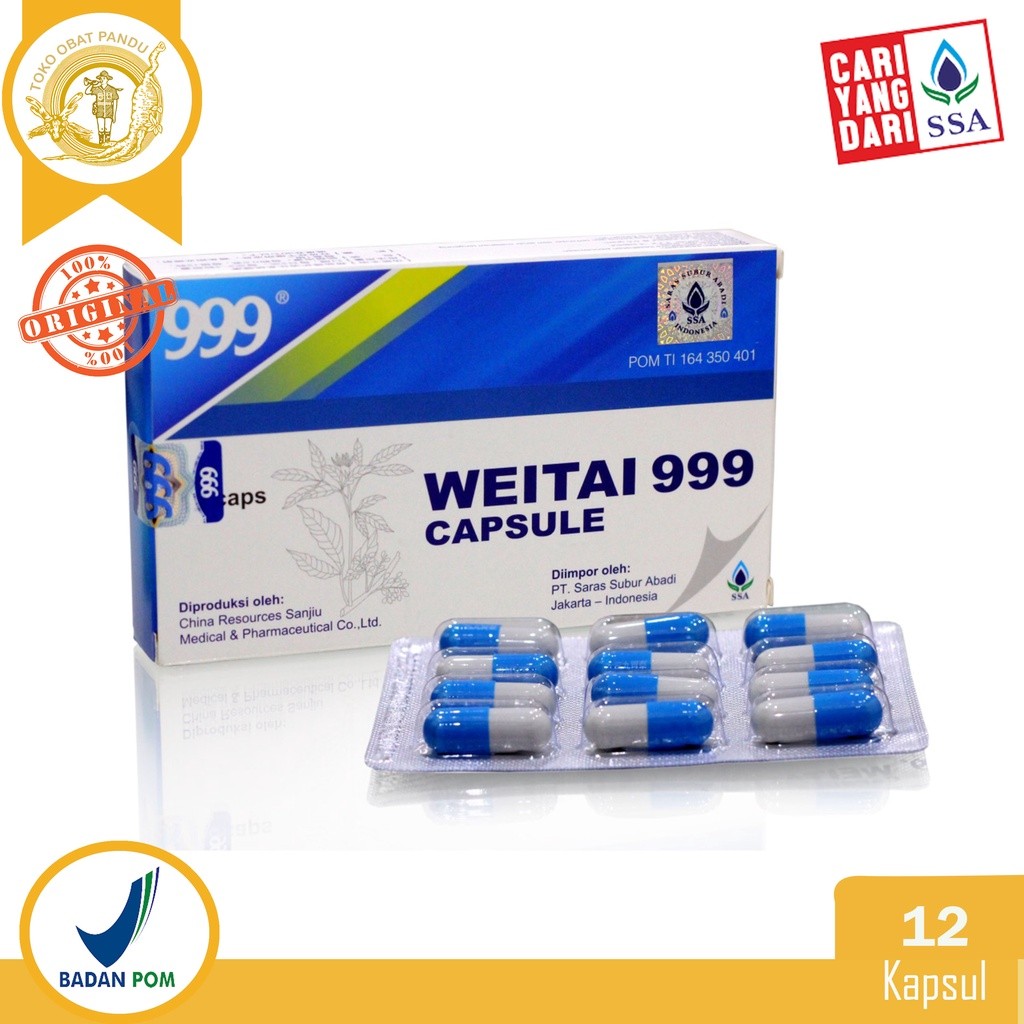 999 WEITAI CAPSULE / OBAT MAAG