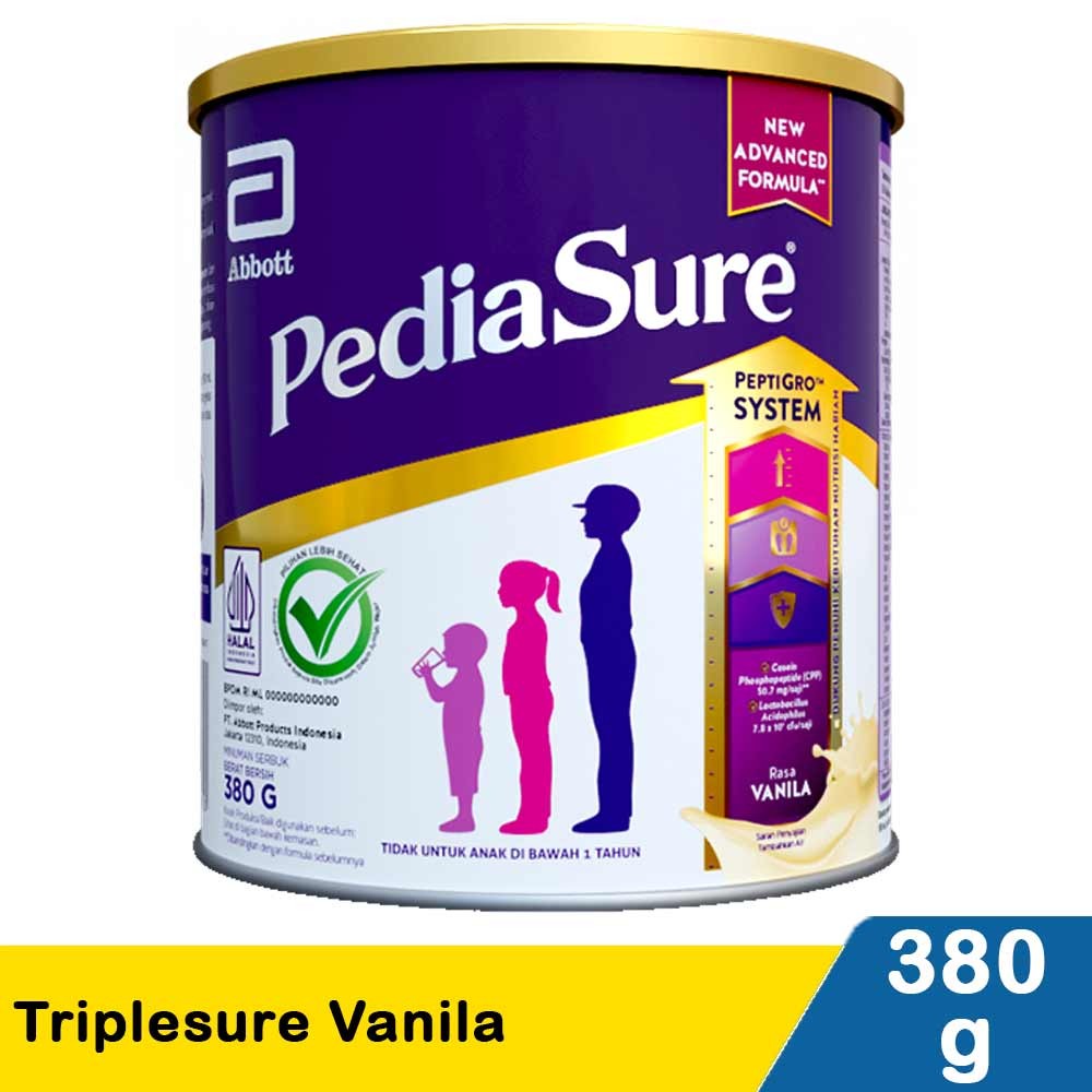 PEDIASURE TRIPLESURE VANILA 380g