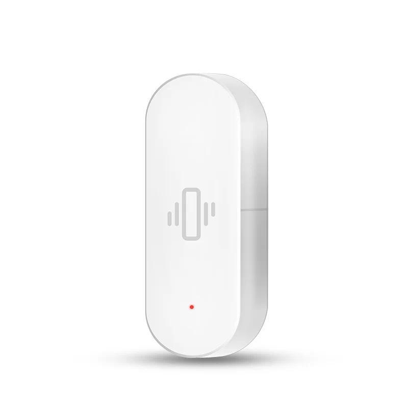 Tuya Zigbee Smart Vibration Sensor with Adjustable Sensitivity, Drop detector Works with Alexa & Google Assistant