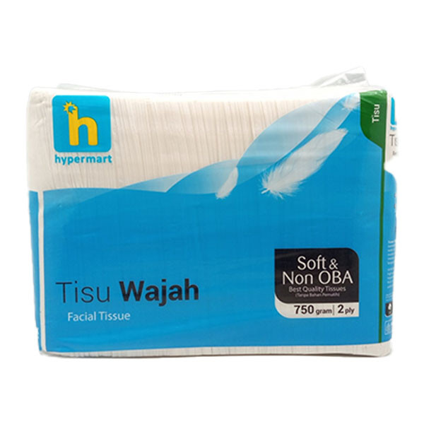 HYPERMART FACIAL TISSUE 750 GR SPS