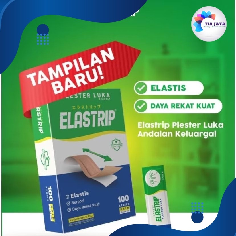 Plester Luka Neo plaster ELASTRIP plaster kain elastis isi 100 strips