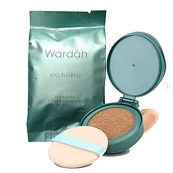 "RAYA" WARDAH Exclusive Flawless Cover Cushion Refill