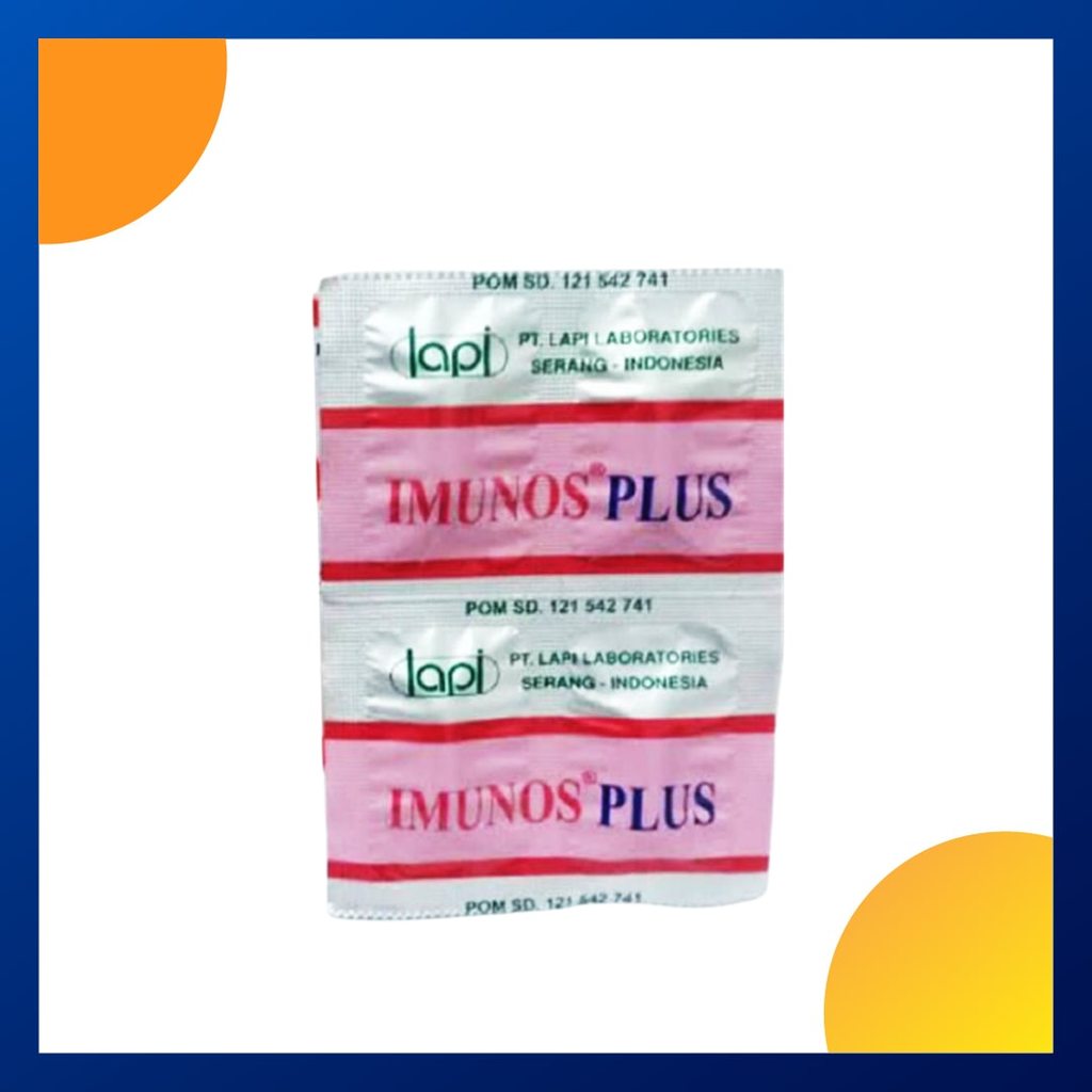 Imunos Plus Strip 4 Kaplet