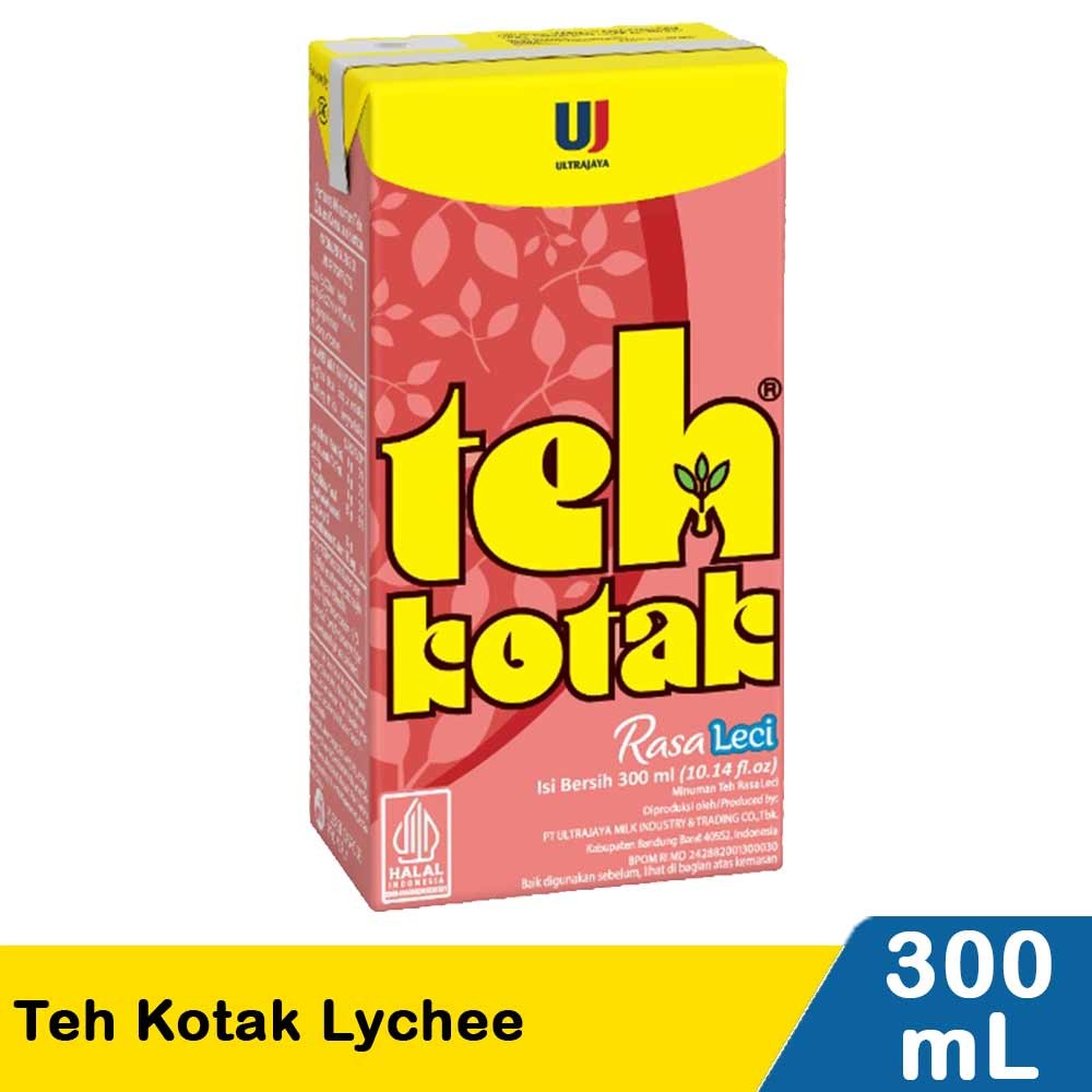 ULTRA TEH KOTAK LYCHEE 300mL