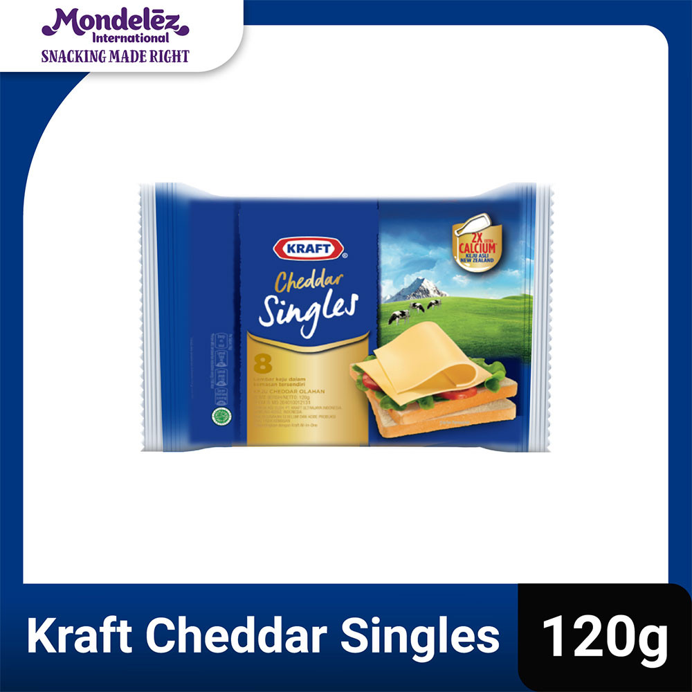 KRAFT CHEESE SINGLE 10'S PLAIN 150g