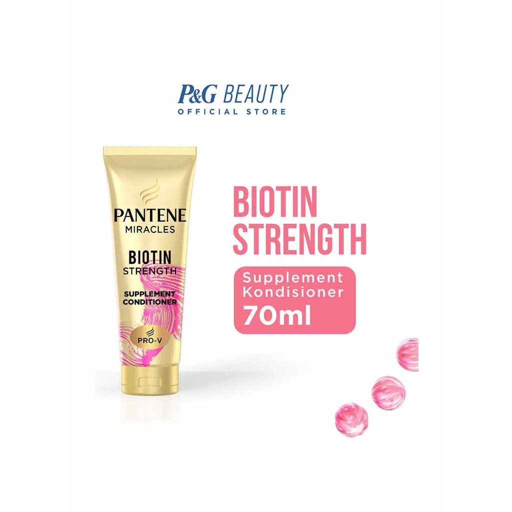 PANTENE MIRACLES SUPLEMENT CONDITIONER BIOTIN STRENGTH 70mL