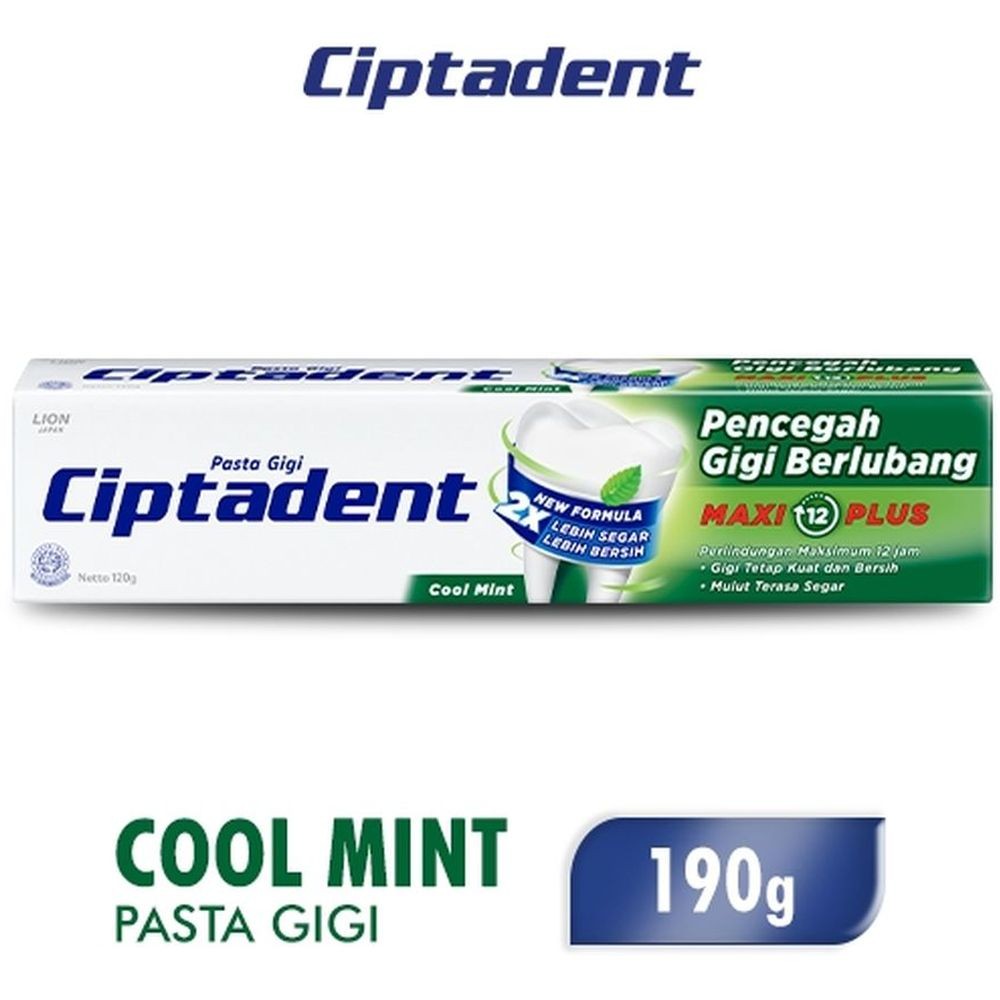 CIPTADENT PASTA GIGI COOL MINT 190g