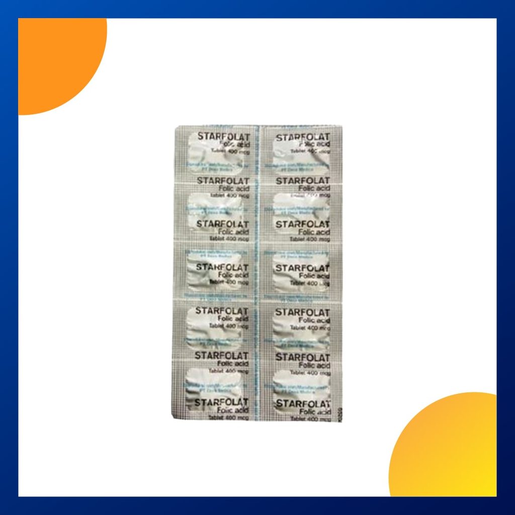 Starfolat Strip 10 Tablet