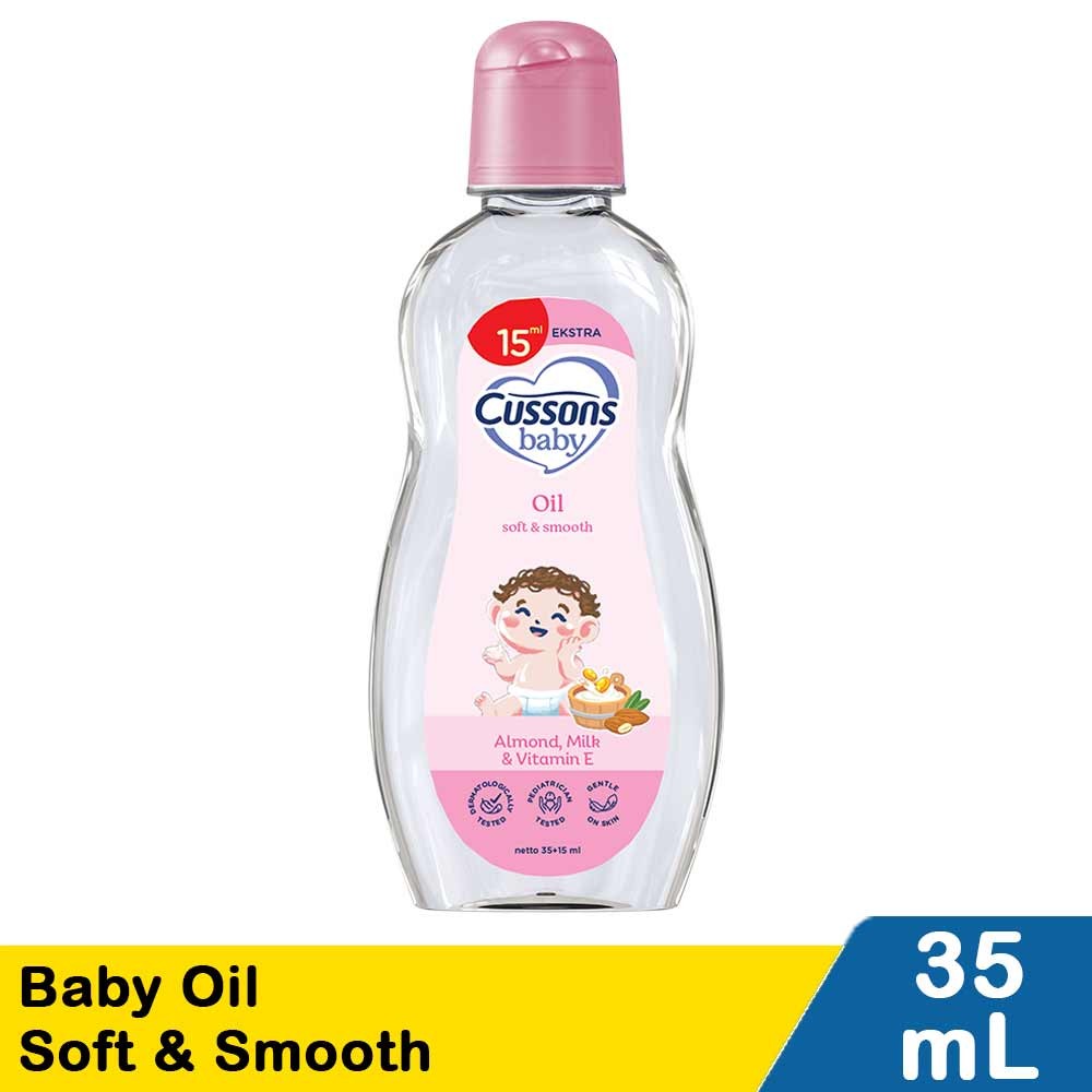 CUSSONS BABY OIL SOFT & SMOOTH 35mL