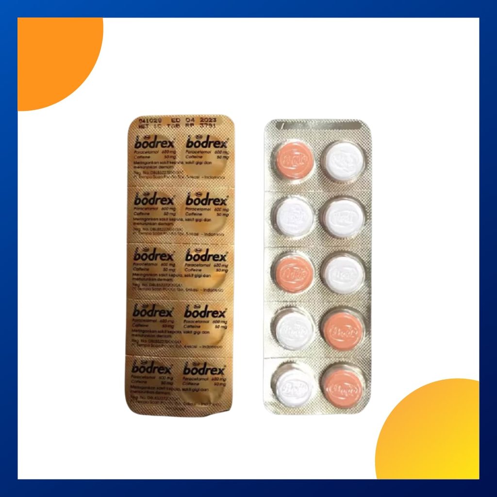 BODREX 1 BLISTER @ 10 TABLET