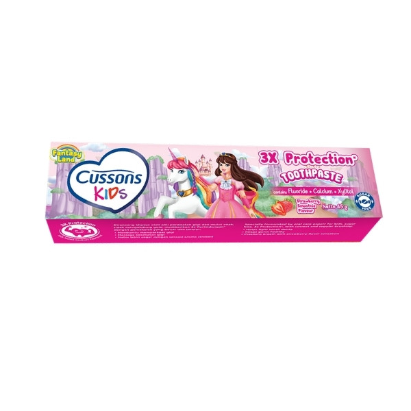 CUSSONS KIDS TOOTH PASTE STRAWBERRY 45 GR