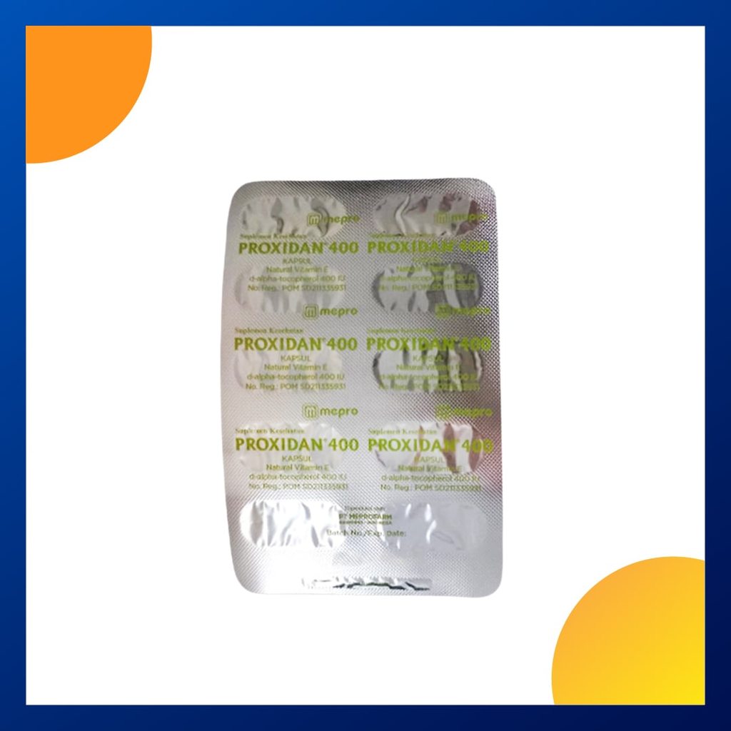 Proxidan 400 Ui Strip 10 Kapsul