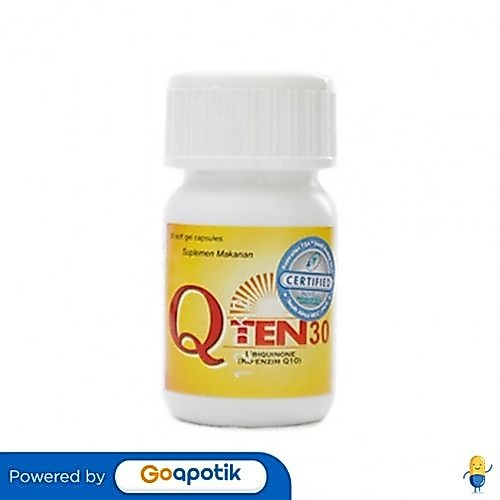 Q Ten 30 Mg Box 30 Kapsul