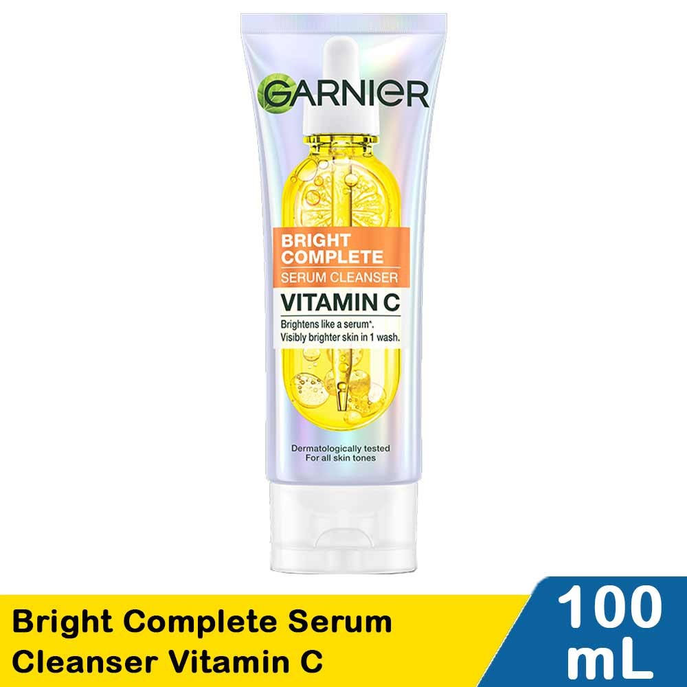 GARNIER BRIGHT COMPLETE SERUM CLEANSER VITAMIN C 100mL