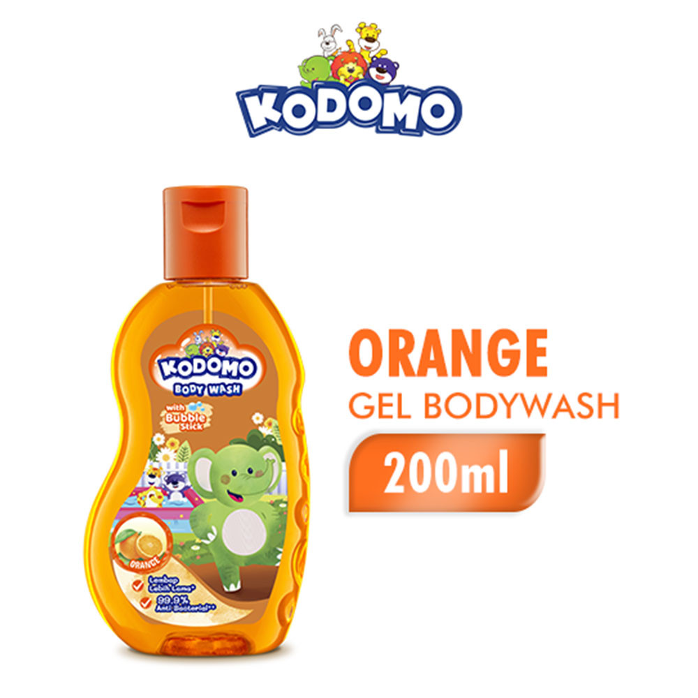 KODOMO BODY WASH ORANGE 200mL