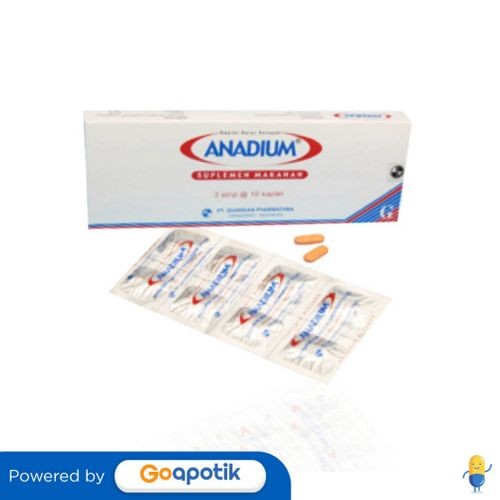 Anadium Box Isi 30 Kaplet