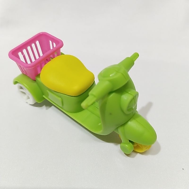 mainan sekuter mini keranjang