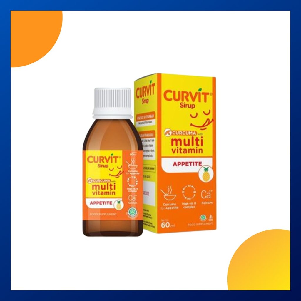 Curvit Syrup Isi 60 Ml Botol