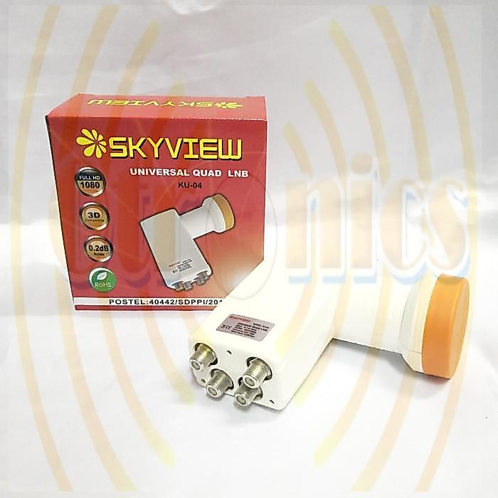 Lnb Parabola Kuband offset out 4 Receiver