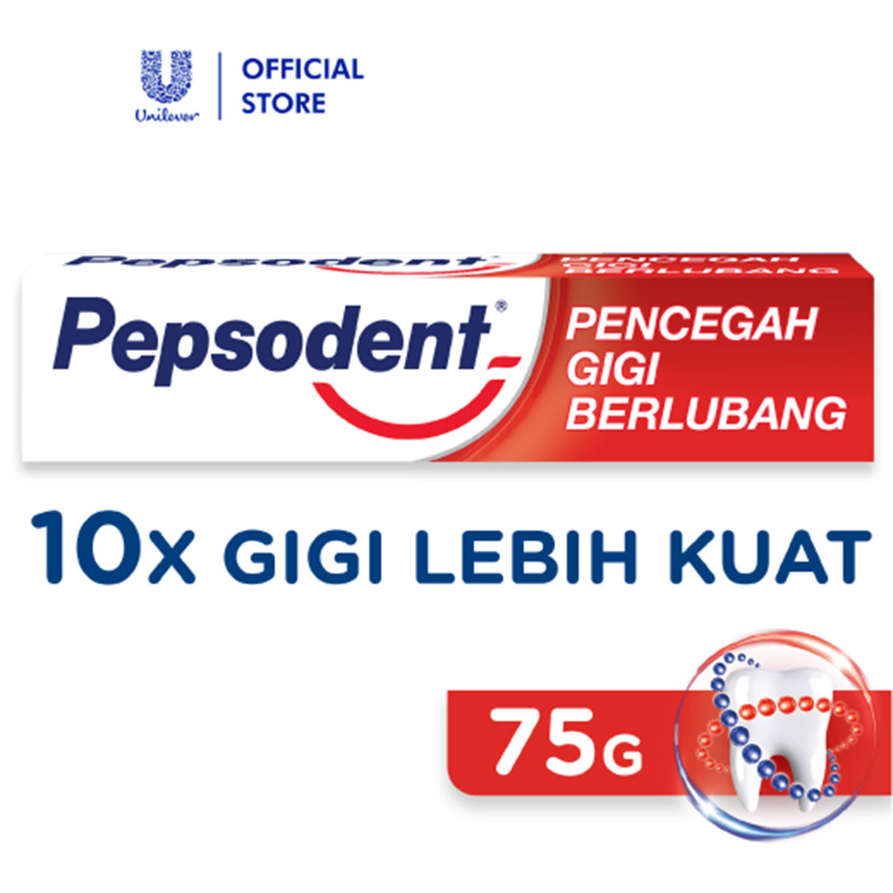PEPSODENT PASTA GIGI WHITE  75/72g