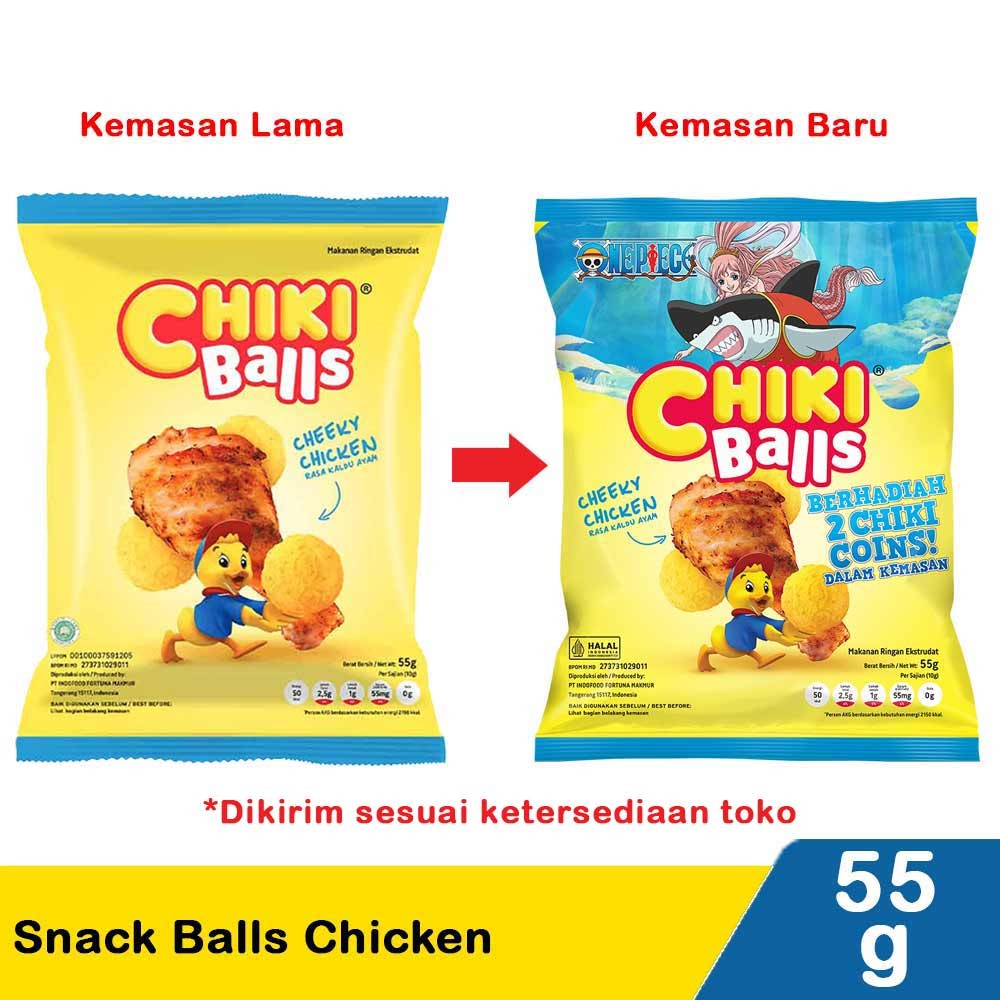 CHIKI SNACK BALLS CHICKEN 55g