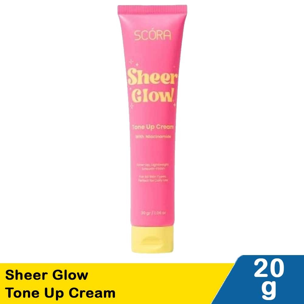 SCORA SHEER GLOW TONE UP CREAM  20g