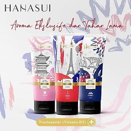 HANASUI Perfume Body Lotion 180ml