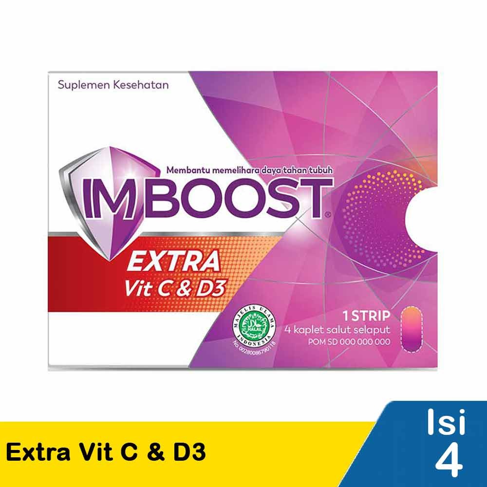 IM-BOOST EXTRA VIT C & D3  4'S