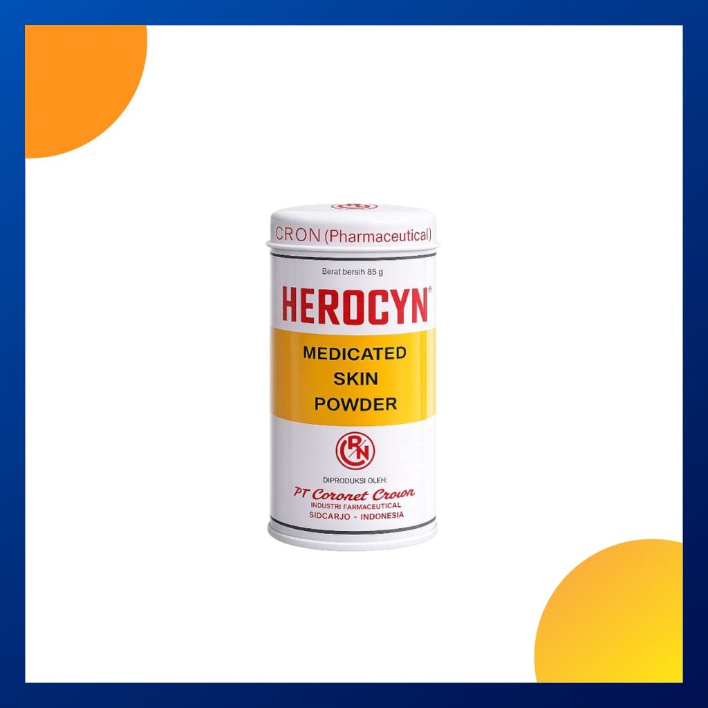 Herocyn Bedak Dewasa 85 Gram Botol