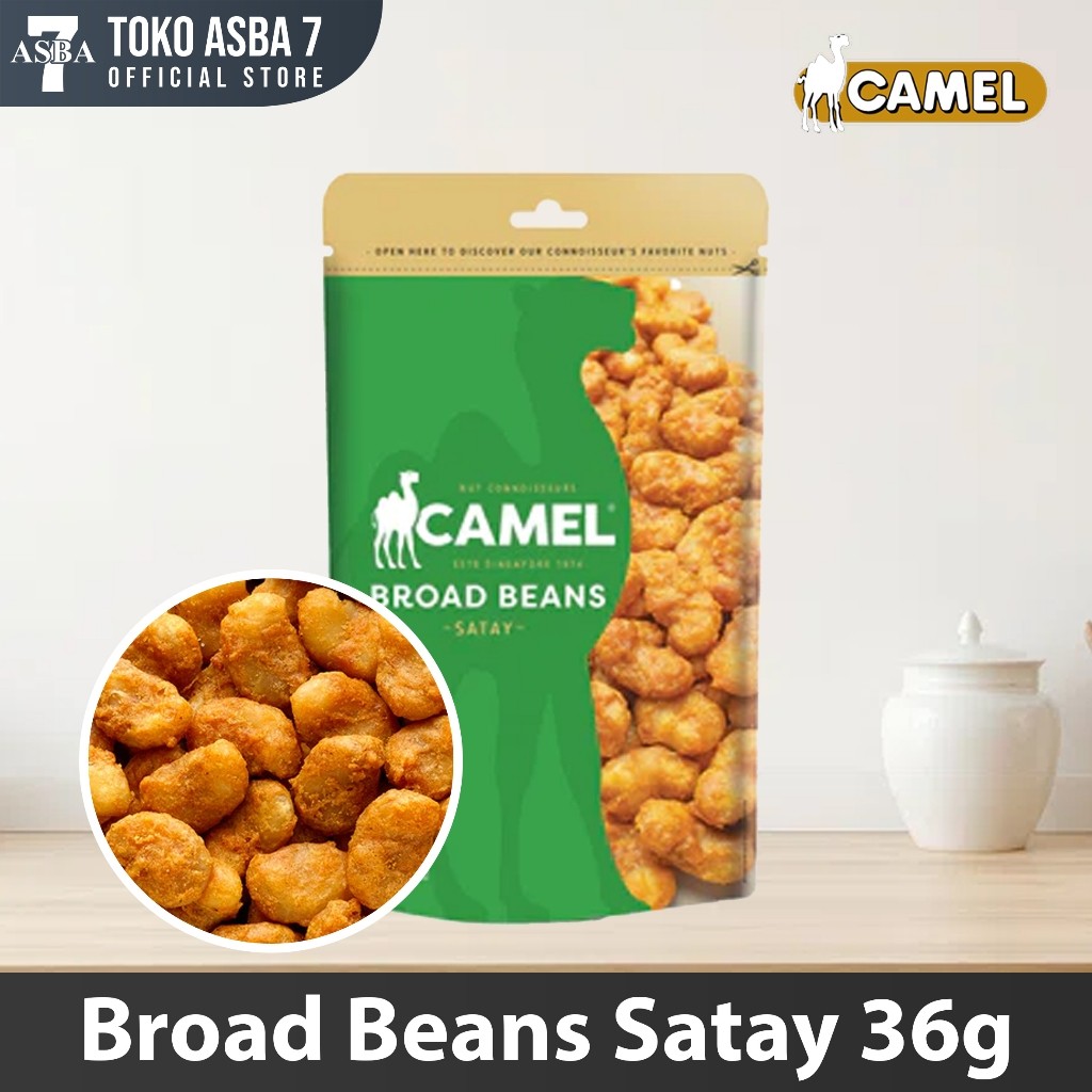 CAMEL BROAD BEANS SATAY 36G
