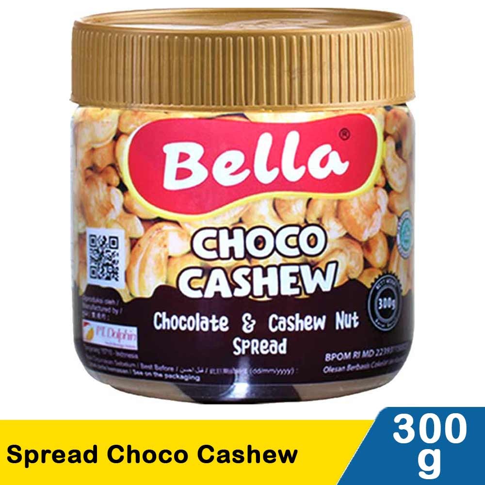 BELLA SPREAD CHOCO CASHEW 300g